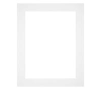 yd. Passepartout 60x70 cm pour Taille d'image 50x60 - Blanc - Carton de musée - Taille Extérieures 60x70 cm - Taille intérieure 50x60 cm