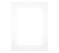 yd. Passepartout 60x80 cm pour Taille d'image 50x70 - Blanc - Carton de musée - Taille Extérieures 60x80 cm - Taille intérieure 50x70 cm