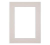 yd. Passepartout 60x80 cm pour Taille d'image 50x70 - Gris Granit - Carton de musée - Taille Extérieures 60x80 cm - Taille intérieure 50x70 cm