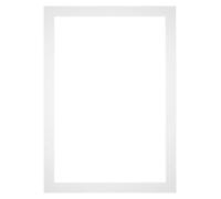 yd. Passepartout 60x85 cm pour Taille d'image 50x75 - Blanc - Carton de musée - Taille Extérieures 60x85 cm - Taille intérieure 50x75 cm