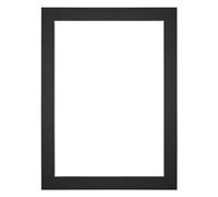 yd. Passepartout 68x98 cm pour Taille d'image 60x80 - Noir - Carton de musée - Taille Extérieures 68x98 cm - Taille intérieure 60x80 cm
