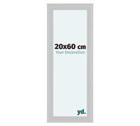 yd. Your Decoration - Cadre 20x60 cm - Blanc Mat - Cadres Photo en MDF Avec Verre acrylique - Anti-Reflet - Cadre Blanc Mat - Como