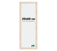 yd. Your Decoration - Cadre 20x60 cm - Chene - Cadres Photo en MDF Avec Verre acrylique - Anti-Reflet - Cadre 20x60 - Catania