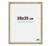 yd. Your Decoration - Cadre 28x35 cm - Cadres Photo en MDF Avec Verre acrylique - Anti-Reflet - Or - Cadre Decoration Murale - Catania