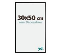 yd. Your Decoration - Cadre 30x50 cm - Noir Mat - Cadres Photos en Aluminium Avec Verre acrylique - Anti-Reflet - Cadre 30x50 - Kent