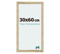 yd. Your Decoration - Cadre 30x60 cm - Chene Sonoma - Cadres Photo en MDF Avec Verre acrylique - Anti-Reflet - Cadre 30x60 - Mura