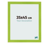 yd. Your Decoration - Cadre 35x45 cm - Vert - Cadres Photo en MDF Avec Verre acrylique - Anti-Reflet - Cadre 35x45 - Pisa