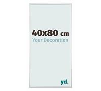 Your Decoration - 40x80 cm - Cadres Photos en Aluminium Avec Verre acrylique - Excellente Qualité - Argent Mat - Cadre Decoration Murale - Austin,