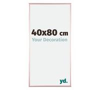yd. Your Decoration - Cadre 40x80 cm - Cuivre - Cadres Photos en Aluminium Avec Verre acrylique - Anti-Reflet - Cadre 40x80 - Kent