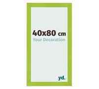 yd. Your Decoration - Cadre 40x80 cm - Vert - Cadres Photo en MDF Avec Verre acrylique - Anti-Reflet - Cadre 40x80 - Pisa