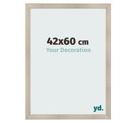 yd. Your Decoration - Cadre 42x60 cm - Chene Clair - Cadres Photo en MDF Avec Verre acrylique - Anti-Reflet - Cadre 42x60 - Pisa