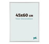Your Decoration - 45x60 cm - Cadres Photos en Aluminium Avec Verre acrylique - Excellente Qualité - Argent Mat - Cadre Decoration Murale - Austin,