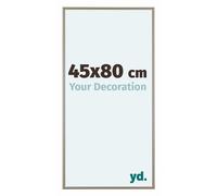 yd. Your Decoration - Cadre 45x80 cm - Champagne - Cadres Photos en Aluminium Avec Verre acrylique - Anti-Reflet - Cadre 45x80 - Kent