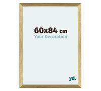 Your Decoration - Cadre 60x84 cm - Or Brillant - Cadres Photo en MDF Avec Verre acrylique - Anti-Reflet - Cadre 60x84 - Mura