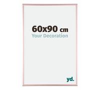 yd. Your Decoration - Cadre 60x90 cm - Cuivre - Cadres Photos en Aluminium Avec Verre acrylique - Anti-Reflet - Cadre 60x90 - Kent