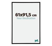 yd. Your Decoration - Cadre 61x91.5 cm - Noir Mat - Cadres Photos en Aluminium Avec Verre acrylique - Anti-Reflet - Cadre 61x91.5 - Kent