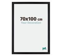 Your Decoration - Cadre 70x100 cm - Noir Mat - Cadres Photo en MDF Avec Verre acrylique - Anti-Reflet - Cadre 70x100 - Mura