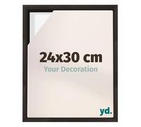 yd. Your Decoration - Cadre flottant 24x30 - Chene Fonce - Cadre en caisse américaine pour toile sur chassis - MDF - Lyon