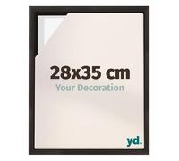 yd. Your Decoration - Cadre flottant 28x35 - Chene Fonce - Cadre en caisse américaine pour toile sur chassis - MDF - Lyon