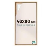yd. Your Decoration - Cadre flottant 40x80 - Hetre - Cadre en caisse américaine pour toile sur chassis - MDF - Lyon