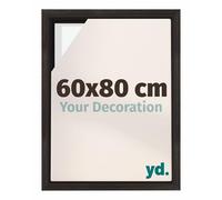 yd. Your Decoration - Cadre flottant 60x80 - Chene Fonce - Cadre en caisse américaine pour toile sur chassis - MDF - Lyon