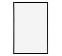 yd. Your Decoration - Cadre Photo 30x45 cm - Noir Brillant - Cadre Photo en Plastique Avec Verre acrylique - Anti-Reflet - Cadre 30x45 - Annecy