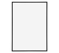 yd. Your Decoration - Cadre Photo 35x50 cm - Noir Brillant - Cadre Photo en Plastique Avec Verre acrylique - Anti-Reflet - Cadre 35x50 - Annecy