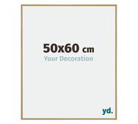 yd. Your Decoration - Cadre photo 50x60 cm - Hetre Clair - Cadre Photo en Plastique Avec Verre acrylique - Anti-Reflet - Cadre 50x60 - Evry
