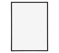 yd. Your Decoration - Cadre Photo 60x80 cm - Noir Brillant - Cadre Photo en Plastique Avec Verre acrylique - Anti-Reflet - Cadre 60x80 - Annecy