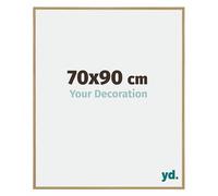 yd. Your Decoration - Cadre photo 70x90 cm - Hetre Clair - Cadre Photo en Plastique Avec Verre acrylique - Anti-Reflet - Cadre 70x90 - Evry