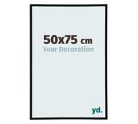 yd. Your Decoration Cadre Puzzle 50.0x75 - Puzzle cadre 500-1000 Pièces - Noir Brillant - Plastique Cadre photo Annecy