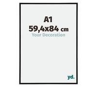 yd. Your Decoration Cadre Puzzle A1 59,4x84 - Puzzle cadre 1500-2000 Pièces - Noir Mat - Plastique Cadre photo Annecy