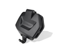 YDADV Pour NMAX155 V3 2025 boîte à outils housse de protection NMAX 125 155 Tech Max accessoires latéraux housse imperméable NMAX 155 bouchons anti-poussière (noir)