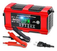 YDBAO Chargeur de Batterie Voiture 10A 12V LiFePO4 Chargeur de Batterie Auto Intelligent avec Écran LCD Mode Réparation pour Auto Moto Voiture Camion AGM Gel Wet LiFePO4