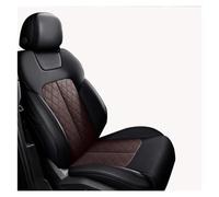 YDCDFVBVGM Avant Arrière Coussins Couvre Housse Siège en Cuir Imperméable Personnalisée pour Tesla pour Modèle 3 Y Housses Siège Auto Ensemble(5Pcs-Black Coffee)