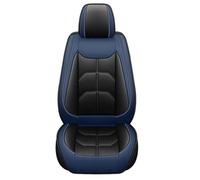 YDCDFVBVGM Avant Arrière Coussins Couvre Housse Siège Personnalisée pour Ford pour Fiesta pour Fusion pour Mondeo pour Taurus pour Mustang pour Territoire pour Kuga pour Expédition(Black Blue 5 Seat)