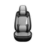 YDCDFVBVGM Avant Arrière Coussins Couvre Housse Siège sur Mesure pour Ford pour Fiesta pour Fusion pour Mondeo pour Taurus pour Mustang pour Territoire pour Kuga pour S-Max(Luxury Black Gary 5 Seats)
