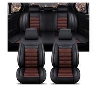 YDCDFVBVGM Avant Arrière Coussins Couvre pour La Série 1 Tous Les Modèles pour E81 E82 E87 E88 F20 F21 F52 F40 Housse De Siège Personnalisée(Black Coffee 5 Seat)