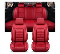 YDCDFVBVGM Avant Arrière Coussins Couvre pour La Série 1 Tous Les Modèles pour E81 E82 E87 E88 F20 F21 F52 F40 Housse De Siège Personnalisée(Red 5 Seat)