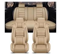 YDCDFVBVGM Avant Arrière Coussins Couvre pour La Série 1 Tous Les Modèles pour E81 E82 E87 E88 F20 F21 F52 F40 Housse De Siège Personnalisée(Luxury Beige 5 Seat)