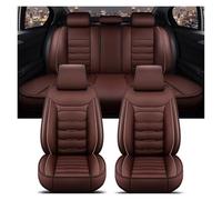 YDCDFVBVGM Avant Arrière Coussins Couvre pour La Série 1 Tous Les Modèles pour E81 E82 E87 E88 F20 F21 F52 F40 Housse De Siège Personnalisée(Coffee 5 Seat)