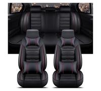 YDCDFVBVGM Avant Arrière Coussins Couvre pour La Série 1 Tous Les Modèles pour E81 E82 E87 E88 F20 F21 F52 F40 Housse De Siège Personnalisée(Luxury Black Red 5 Seat)