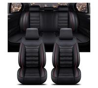 YDCDFVBVGM Avant Arrière Coussins Couvre pour La Série 1 Tous Les Modèles pour E81 E82 E87 E88 F20 F21 F52 F40 Housse De Siège Personnalisée(Black Red 5 Seat)