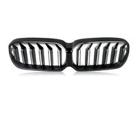 YDCDFVBVGM Grille Chocs Centrale Avant Calandre Avant Noire Brillante pour Série 5 pour G30 pour G31 530i 540i 2021 2022 2023 Accessoires Voiture Centre Grille Calandre Avant