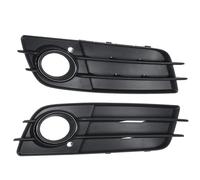 YDCDFVBVGM Grille Chocs Centrale Avant Paire Garnitures Pare-Chocs Avant Noir Mat pour A4 pour B8 pour S-Line 2008-2012 8K0807681C 8K0807682C Centre Grille Calandre Avant