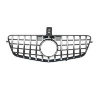 YDCDFVBVGM Grille Chocs Centrale Avant pour Benz pour Classe E pour AMG pour GT pour W212 2009 2010 2012 2013 pour W212 Accessoires Calandre Berline Chrome Noir Centre Grille Calandre Avant