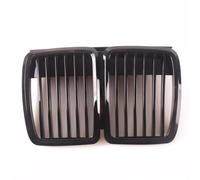 YDCDFVBVGM Grille Chocs Centrale Avant pour E30 pour E30 325i 325is 325iX 325 325e 325es 318i 320i pour M3 1983-1991 Grille Capot Avant Centre Grille Calandre Avant(Glossy Black)