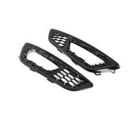 YDCDFVBVGM Grille Chocs Centrale Avant pour Ford pour Focus Hatchback Estate 2015 2016 2017 2018 2X Grille Pare-Chocs Avant Phares Antibrouillard Cadre Calandre Couvercle Centre Grille Calandre Avant