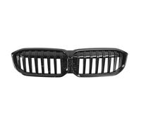 YDCDFVBVGM Grille Chocs Centrale Avant pour G20 320i 330i pour M340i 2023-2024 Grille Calandre Avant Noire Brillante Centre Grille Calandre Avant