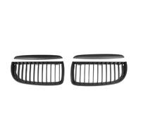 YDCDFVBVGM Grille Chocs Centrale Avant pour Série 3 pour E90 pour E91 323I 328I 335I 330I 325I Calandre Avant Voiture Grille Course Simple 2005-2008 Grille Centre Grille Calandre Avant(Matte Black)